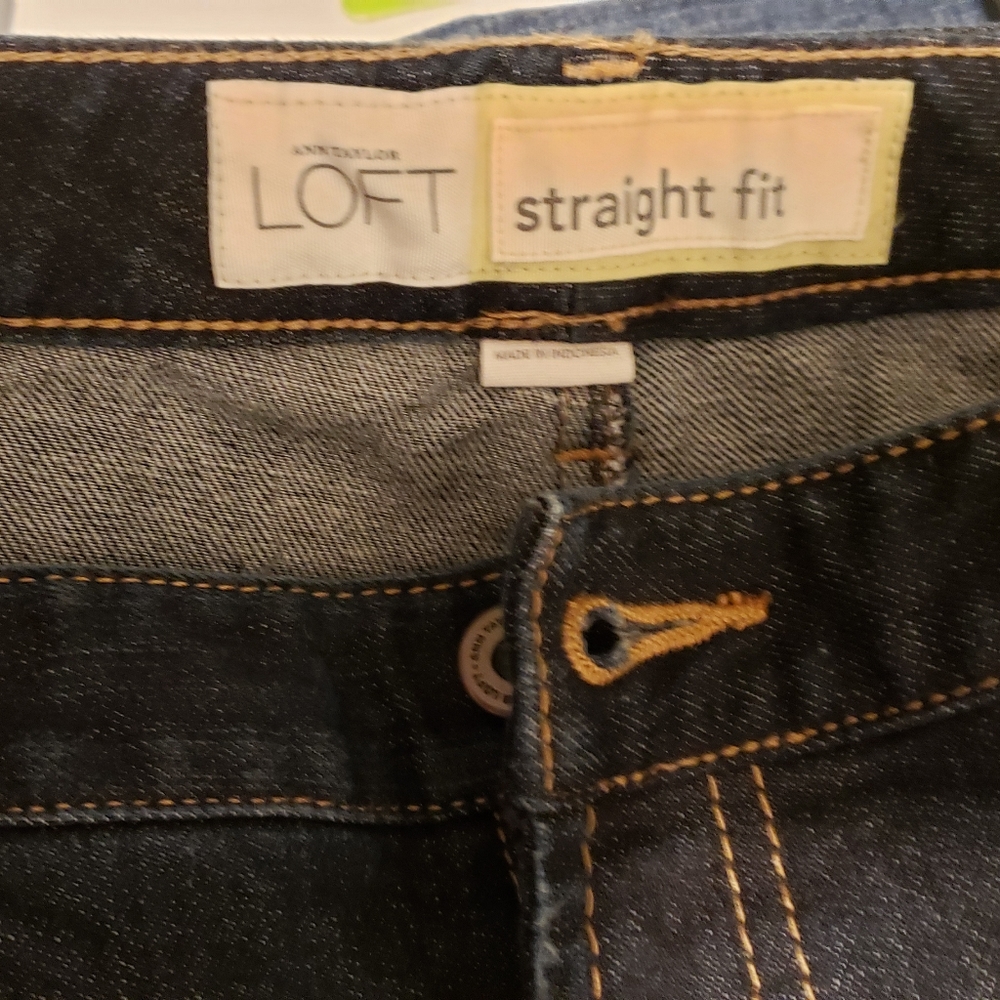 Loft Ann Taylor straight fit 14